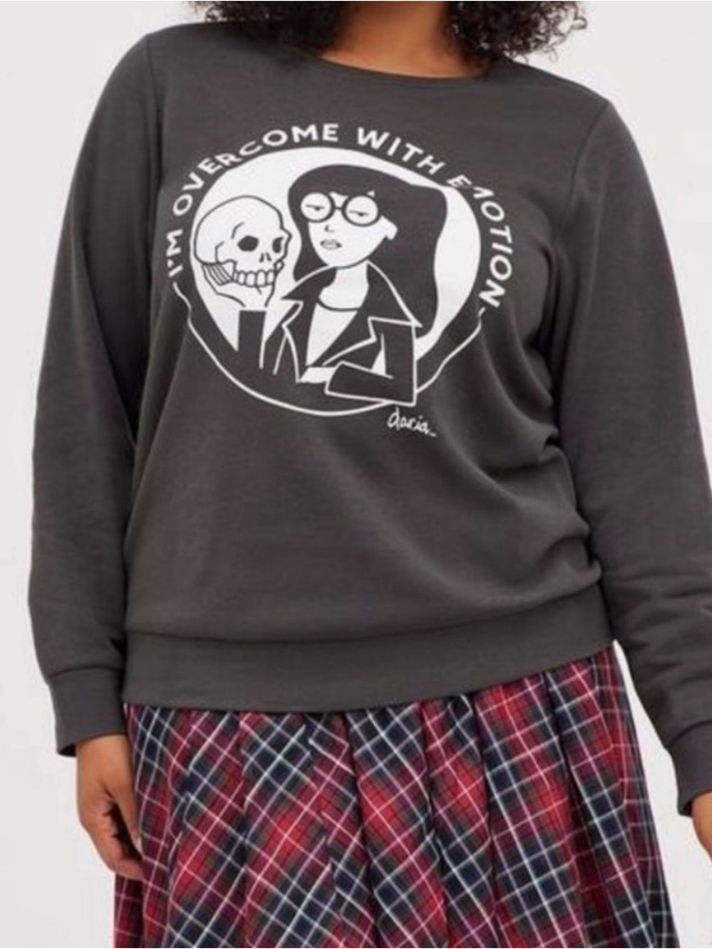 Torrid Daria Overcome with Emotion Crewneck Sweater